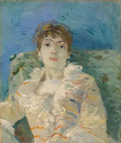 Girl on a Divan Berthe Morisot